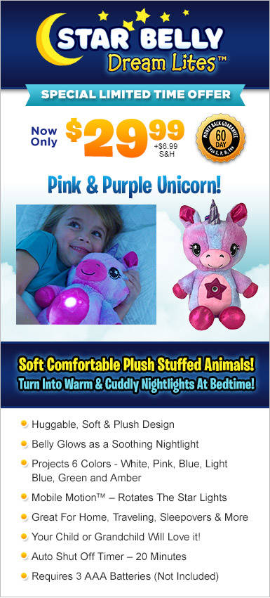 Pink and Purple Unicorn